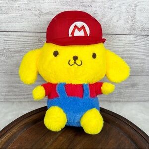 Kawaii Pompompurin x Mario Plush Toy